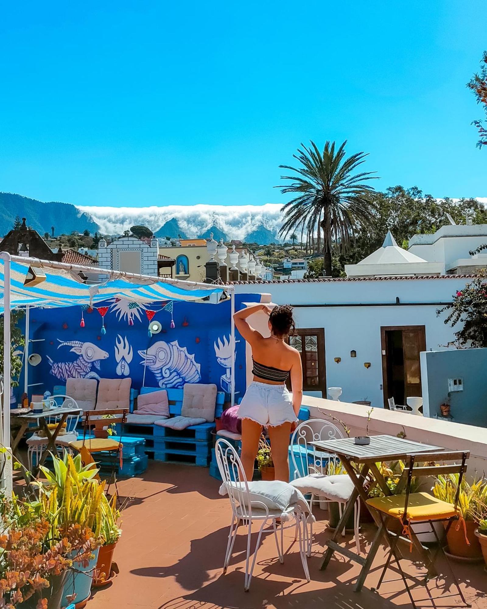 Hostel Albergue La Casa Encantada El Paso Dış mekan fotoğraf
